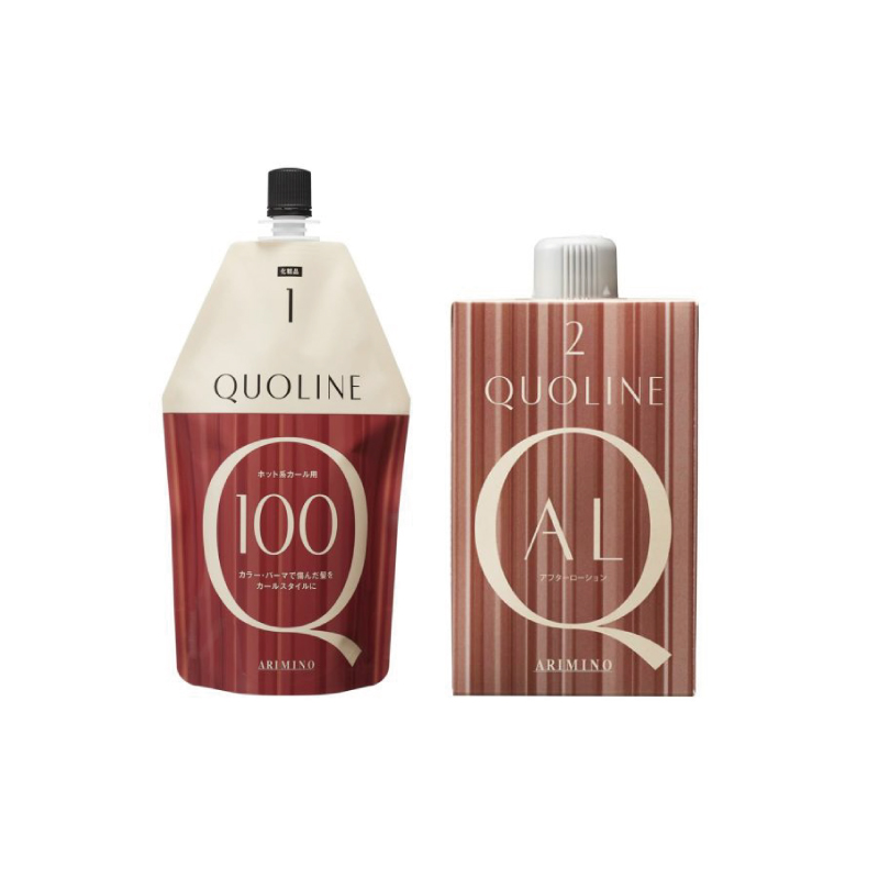 クオライン アリミノ ホット系カールセット パーマ剤 パーマ液 業務用