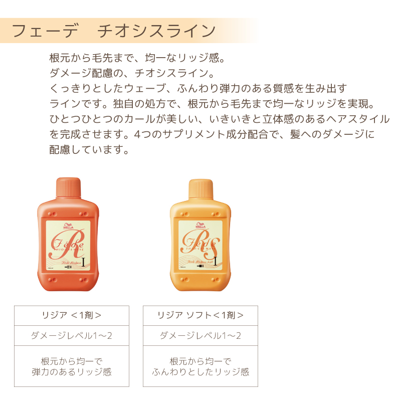 フェーデ ウエラ V(ビバーチェ) 1剤 400ml パーマ液 業務用 美容室専売