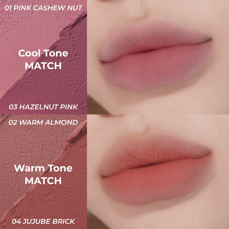 【選べる2色】カラーグラム ティントリーブラージャム 3.5g 唇 血色 チーク リップ チーク 兼用 むにゅっとむにゅっと リップティント 韓国コスメ | colorgram | 04