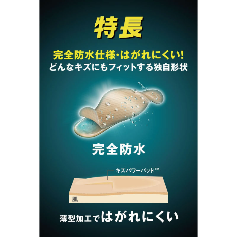 ■最安値挑戦中!! 1個当たり760円■ バンドエイド キズパワーパッド ふつうサイズ 10枚入×3個セット 管理医療機器 絆創膏 靴擦れ 防水 ばんそこう｜fma｜04