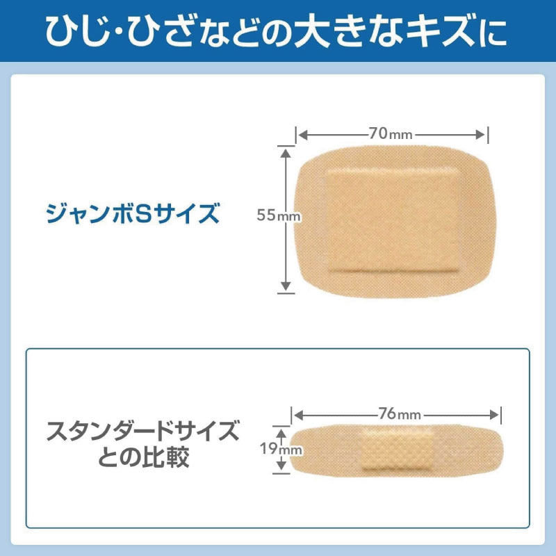 バンドエイド肌色Mサイズ 50枚 ばんそこう ...の詳細画像3
