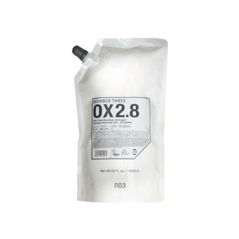 no3（NUMBER THREE） 【えらべる2剤】ナンバースリー OX 各1200ml 医薬