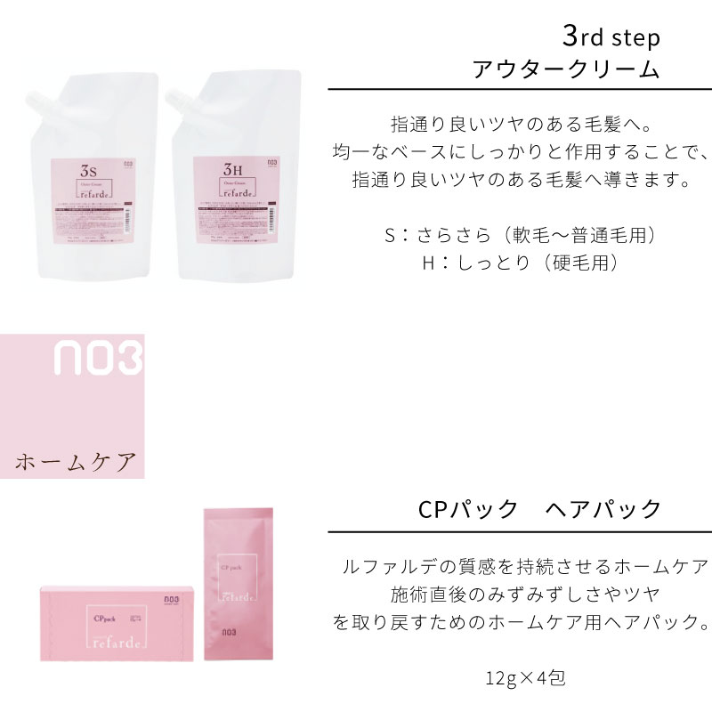 no3（NUMBER THREE） ナンバースリー ルファルデ トリートメント