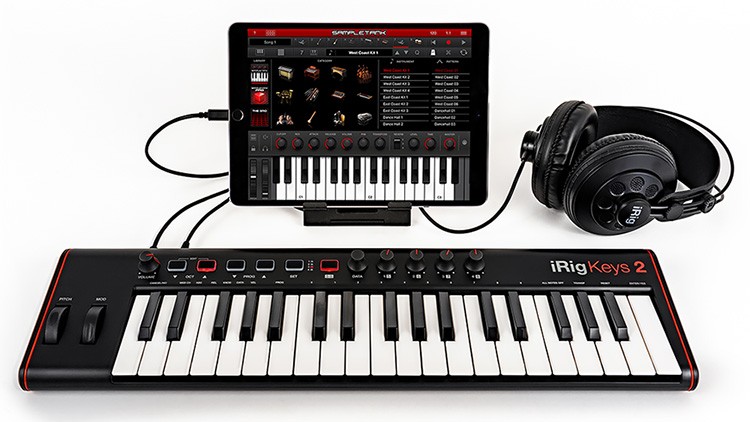 MIDIキーボード IK Multimedia iRig Keys 2 37鍵 ミニサイズ MIDI USB