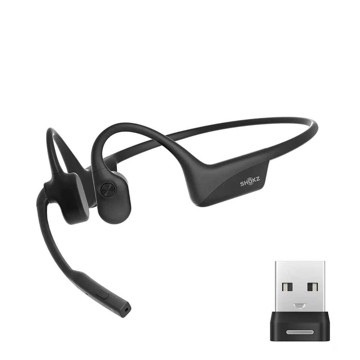 shokz 骨伝導イヤホン　ブラック Shokz OpenRun Mini Black ショックス 黒 骨伝導イヤホン