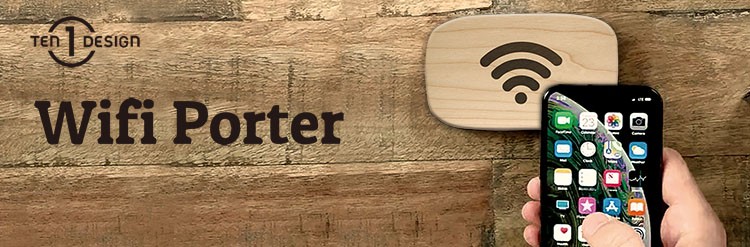 フリーWi-Fi 簡単設定デバイス Ten One Design Wifi Porter 店舗