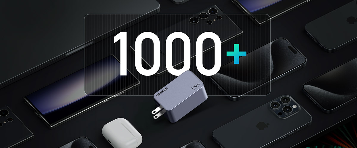 UGREEN UGREEN Nexode Pro 急速充電器 100W GaN 2C1A 3ポート 25873