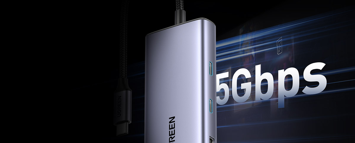 UGREEN UGREEN Revodok 9-in-1 USB-C ハブ 15375 : FOCAL POINT DIRECT 