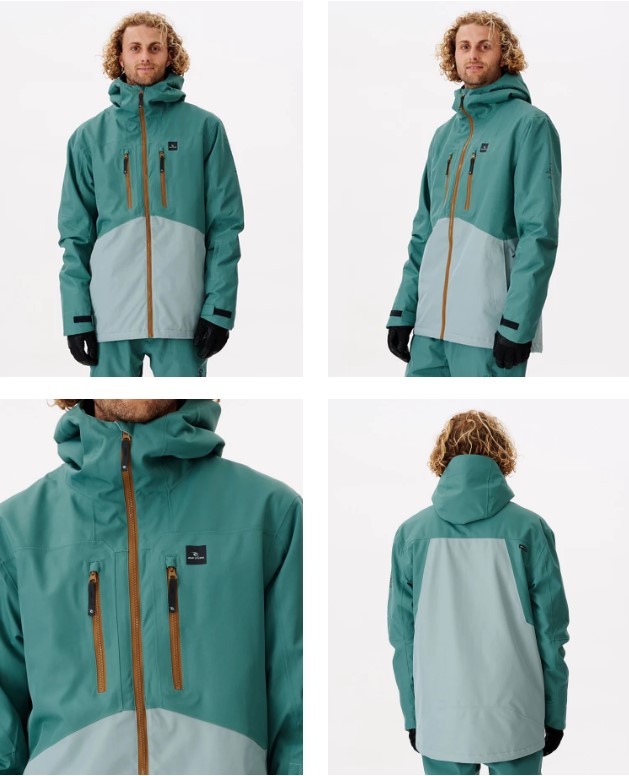 【残りわずか】スノーボードウェア メンズ RIPCURL スノージャケット JACKET サーフブランド リップカール FREERIDER