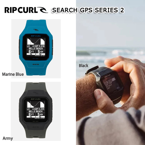 リップカール スマートウォッチ 時計 ripcurl gps SEARCH GPS2(サーチ ジーピーエス2) RIP CURL 腕時計防水　ウェアラブルウォッチ　日本正規品
