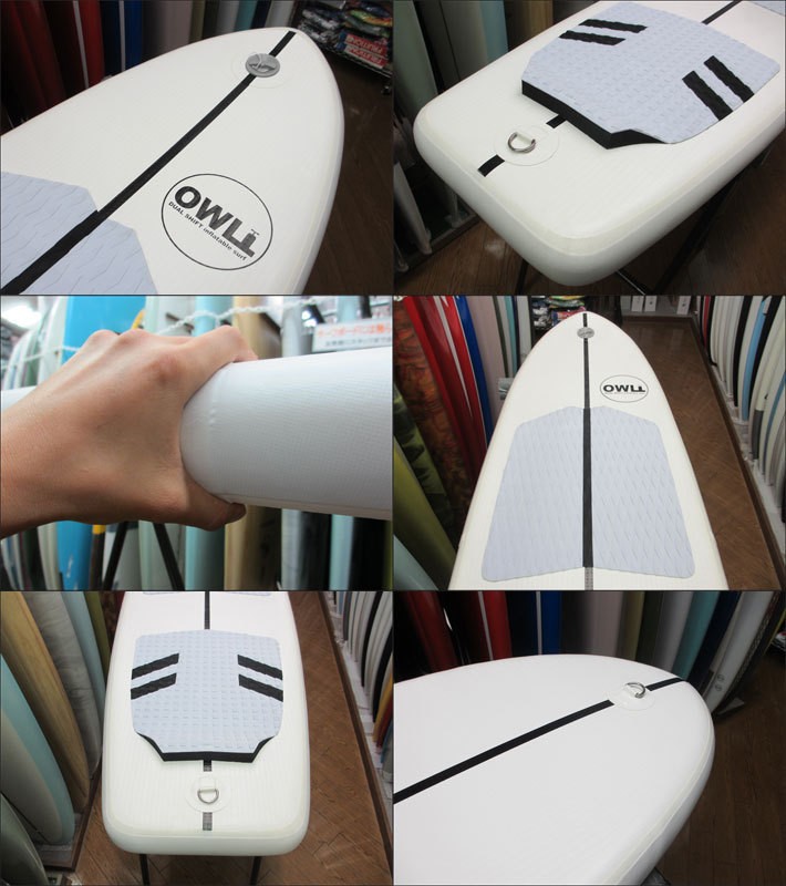 follow's限定 特別価格] OWL DUAL SHIFT SURFBOARDS オウル インフレータブル サーフボード 5.10 TWIN  FIN 専用バッグ ポンプ付 初心者 女性 子供 サーフィン follows - 通販 - PayPayモール