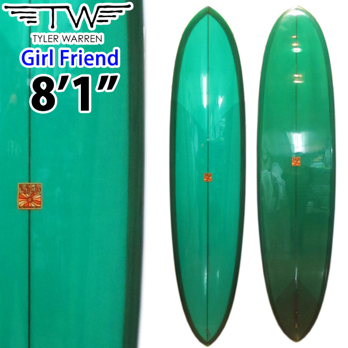 のオーバー Tyler SINGLE FIN シングルフィン ファンボード ミッド