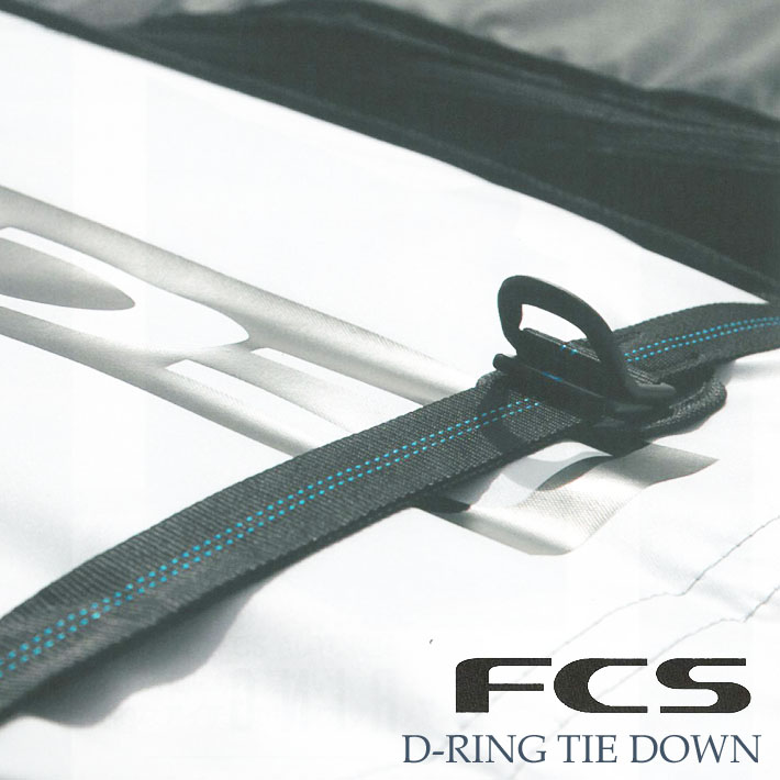 FCS サーフボードキャリア D-RING TIE DOWNS タイダウンストラップ