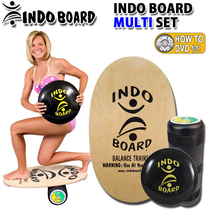 のネットシ㊓ INDO クッション DVD付 サーフィン スノーボード 体幹 follows - 通販 - PayPayモール BOARD インドボード  マルチセット バランスボード トレーニング 室内 運動器具 ローラー ⋏・インナー