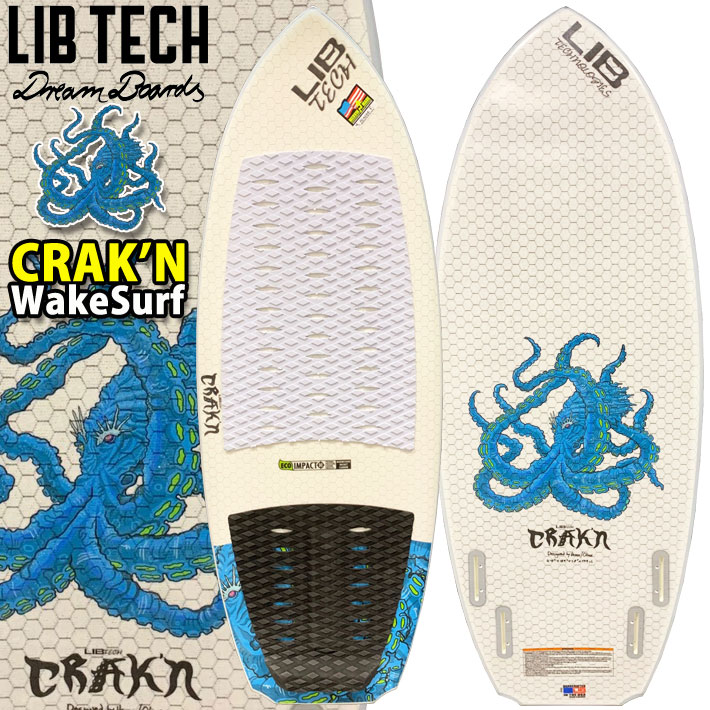 Libtech サーフボード リブテック CRAK'N クラーケン 4FIN WAKE SURF用
