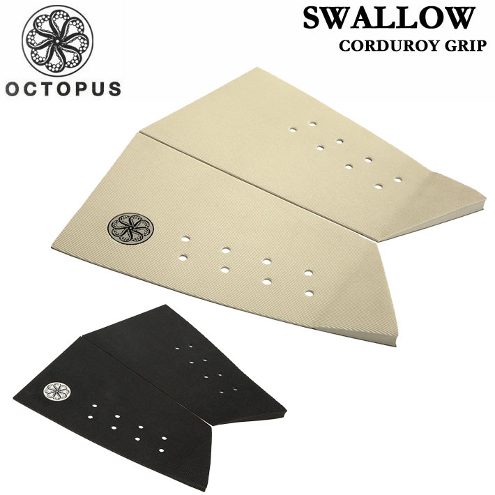 オクトパスデッキパッド octopus デッキパッド SWALLOW スワロー 2ピース フィッシュボード ショートボード用 デッキパッチ  デッキパット サーフボード
