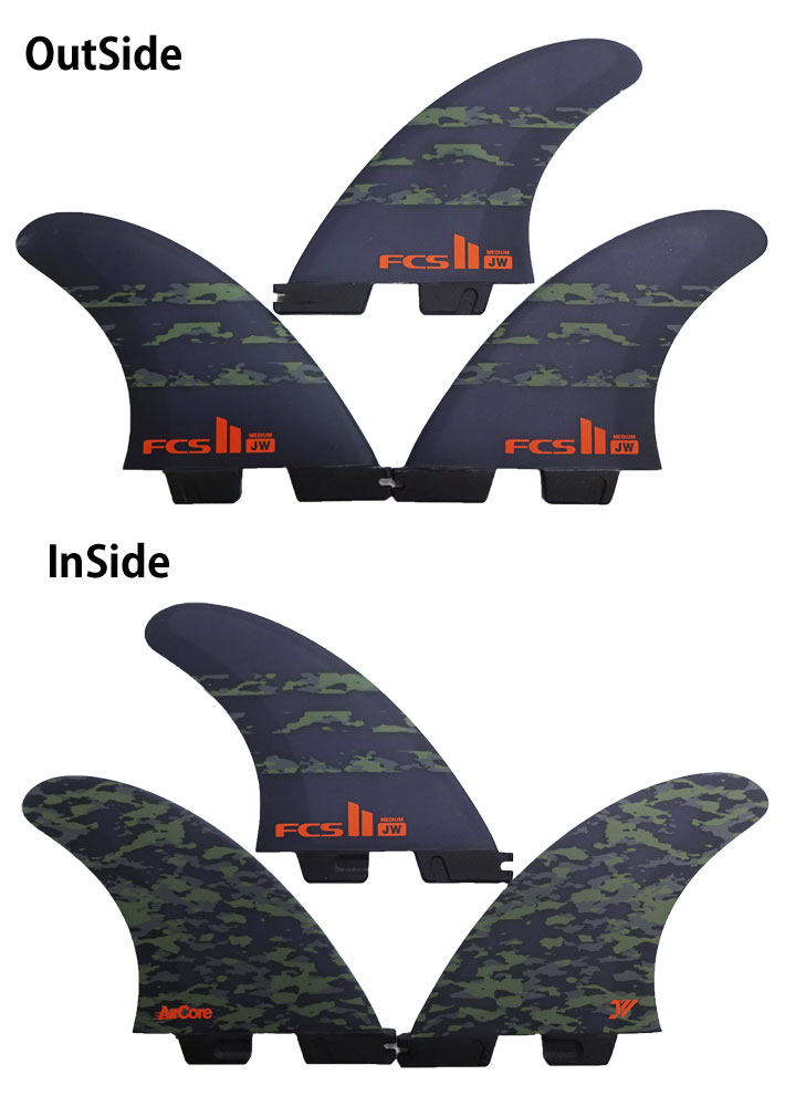 FCS FCS2 FIN エフシーエス2 フィン ショートボード用フィン JW JULIAN