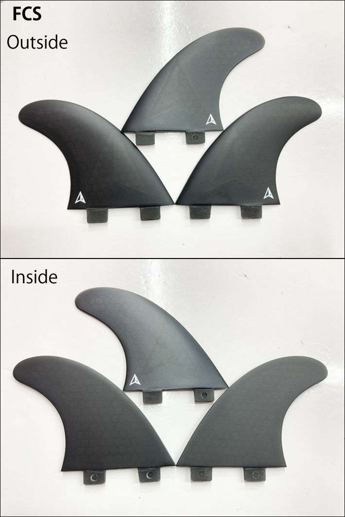 ROAM FINS ローム フィン ALL ROUND TRI FIN [future FCS] ハニカムコア [R-1] ショートボード用 3枚  トライフィン