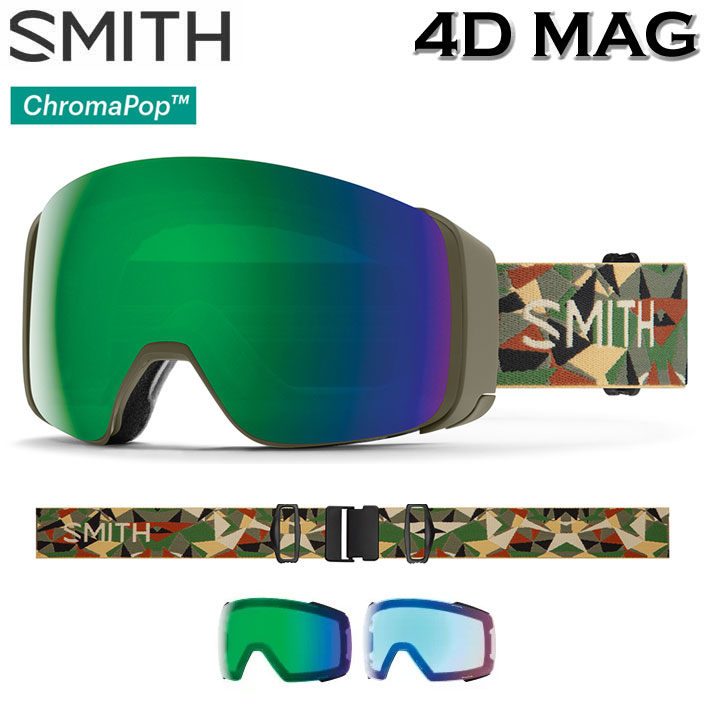 完全未使用新品 SMITH ゴーグル 4D MAG フラミンゴ-