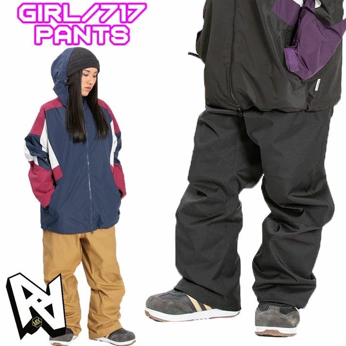 [在庫限り] 22-23 AA hardwear GIRL 717 PANTS ダブルエー ウェア レディース パンツ スノーボード スノーウェア
