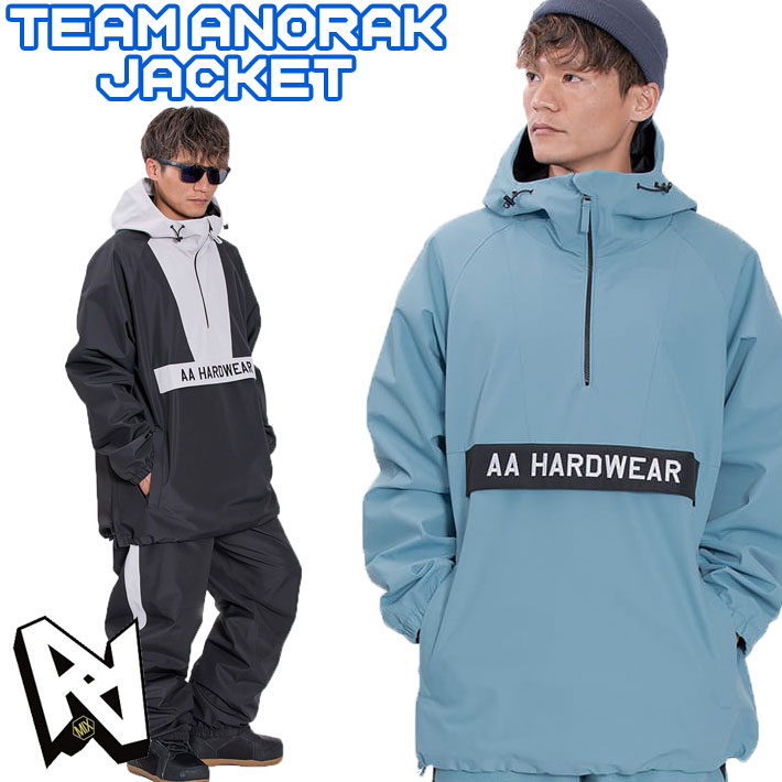 22-23 AA hardwear TEAM ANORAK JACKET ダブルエー ウェア アノラックジャケット ユニセックス ジャケット  スノーボード スノーウェア :sn-sw-aa-299:follows - 通販 - Yahoo!ショッピング