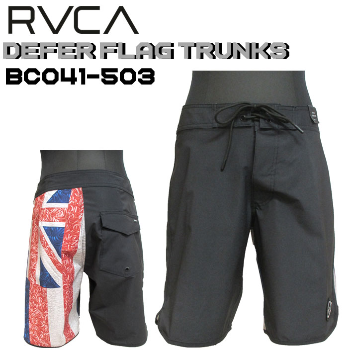 在庫限り] 2022 RVCA ルーカ ボードショーツ BC041-503 DEFER FLAG