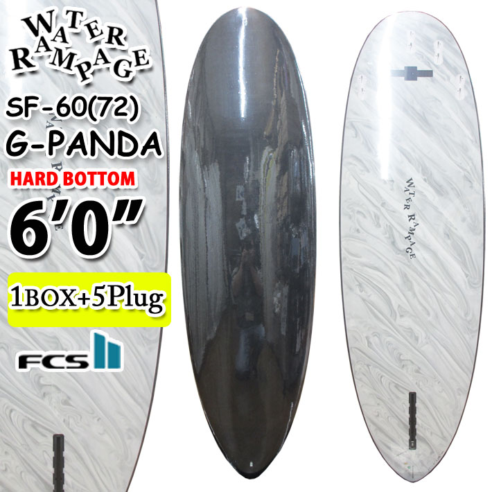 2022 WATER RAMPAGE ウォーターランページ サーフボード G-PANDA 6'0