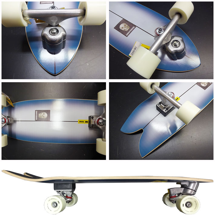 YOW SURFSKATE ヤウ サーフスケート C-Hawk 33インチ [MERAKI SYSTEM S5] ロングスケートボード コンプリート  サーフィン スケボー トレーニング 練習 [41] :sk8-sd-yow-076:follows - 通販 - Yahoo!ショッピング