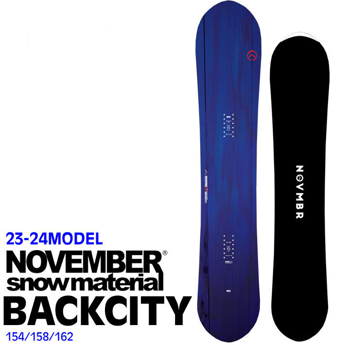 23-24 NOVEMBER ノベンバー BACKCITY バックシティー 154cm 158cm