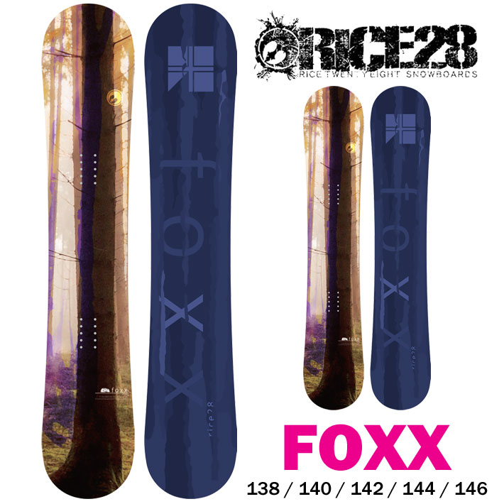 23-24 RICE28 ライス28 FOXX フォックス レディース 136cm