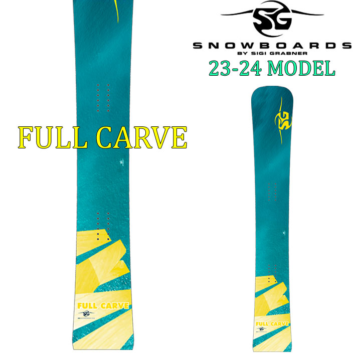 23-24 SG SNOWBOARDS エスジースノーボード FULL CARVE 157-180cm