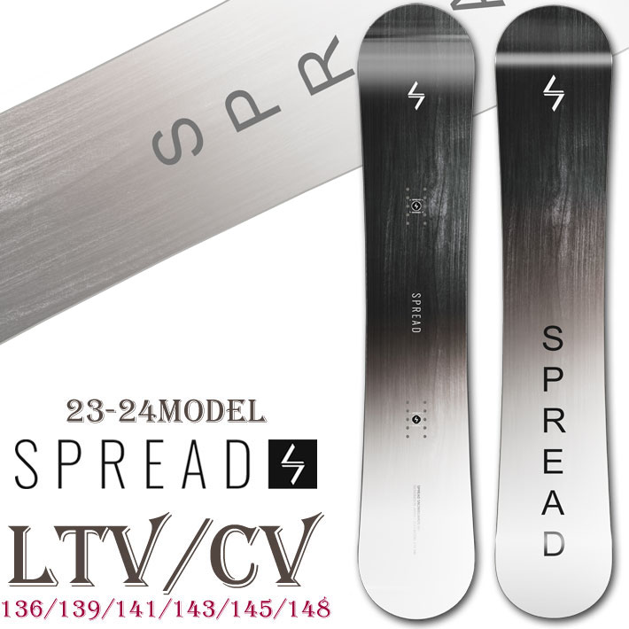 23-24 SPREAD スノーボード LTV／CV SNOWBOARD スプレッド エルティー