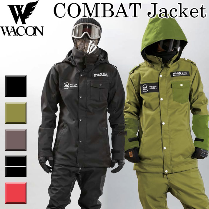 23-24 WACON ワコン COMBAT JACKET スノーボードウェア メンズ