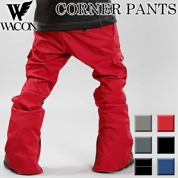 23-24 WACON ワコン CORNER PANTS スノーボードウェア メンズ パンツ コーナー パンツ スノボ パンツ ウェア