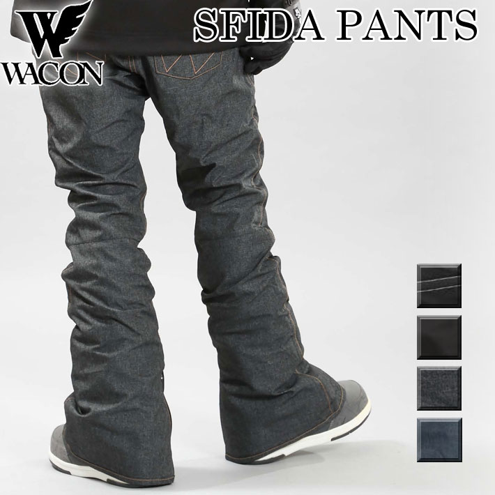 早期予約受付中] 23-24 WACON ワコン SFIDA PANTS スノーボードウェア