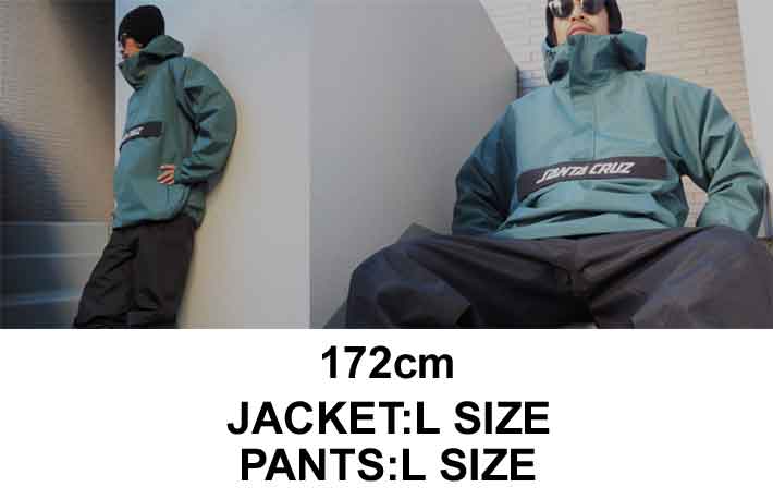 23-24 AA HARDWEAR ダブルエー ハードウェア ウェア ジャケット スノーボード SC ANORAK JACKET SANTA CRUZ  サンタクルーズ ウエア 日本正規品