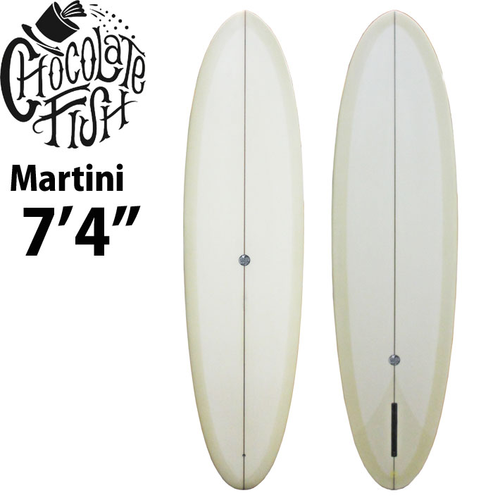 Chocolate Fish チョコレートフィッシュ サーフボード Martini マルティニ 7'4 Beige ファンボード ミッドレングス  シングル フィン 営業所止め送料無料 : su-sb-chocolate-042 : follows - 通販 - Yahoo!ショッピング