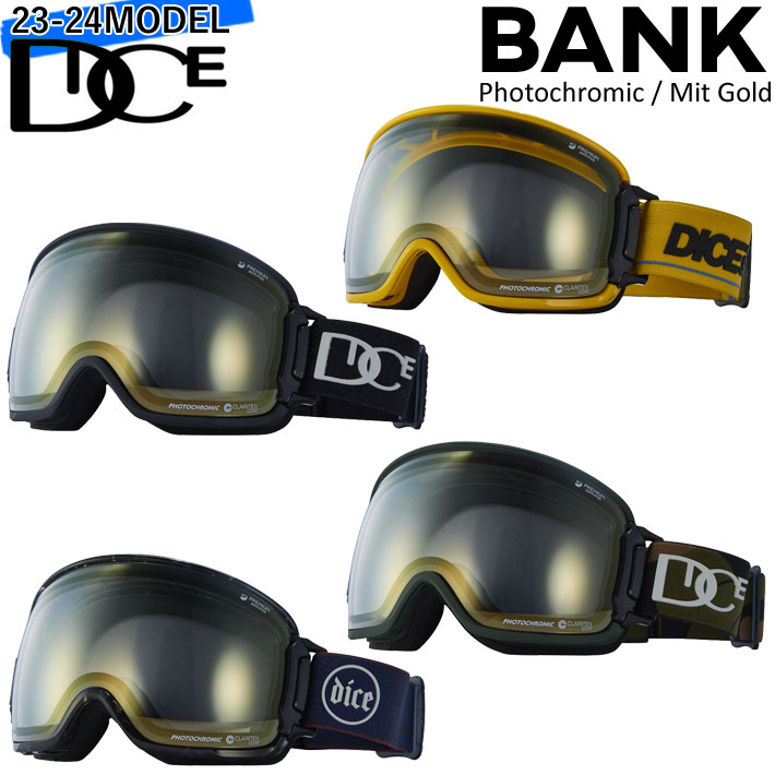 23-24 DICE ゴーグル BANK BK35194 ダイス バンク [PHOTOCHROMIC ／MIT