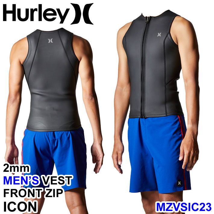 2023 Hurley ハーレー ウェットスーツ [MZVSIC23] ベスト メンズ 2mm