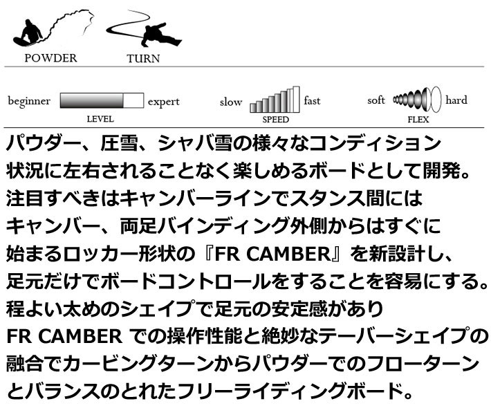 早期予約] 23-24 MOSS モス BURNER バーナー スノーボード 149cm 156cm