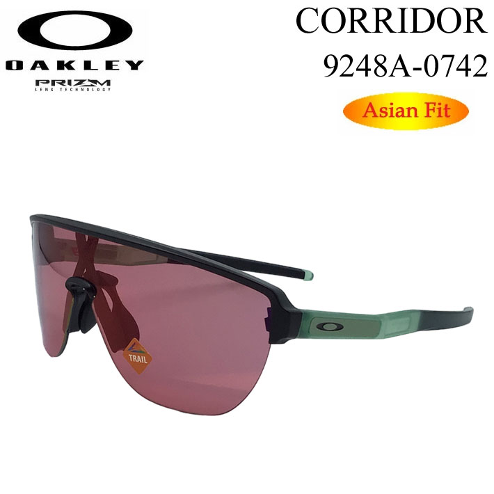 OAKLEY サングラス オークリー サングラス 9248A-0742 CORRIDOR コリドー Asia Fit アジアンフィット  ジャパンフィット PRIZM プリズムレンズ 日本正規品