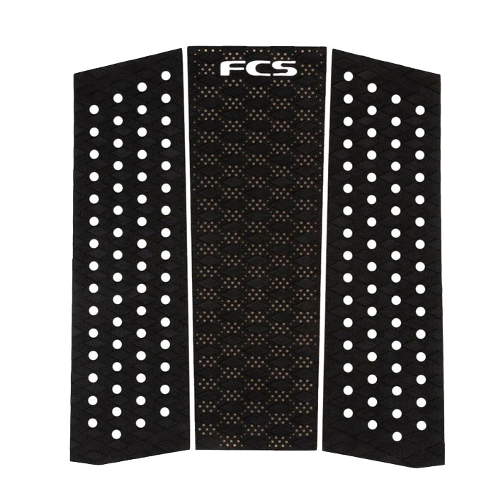 サーフィン デッキパッド ショートボード用 フロントデッキ FCS エフシーエス T3 MID 3ピース ミッドデッキ  デッキパット｜follows｜02