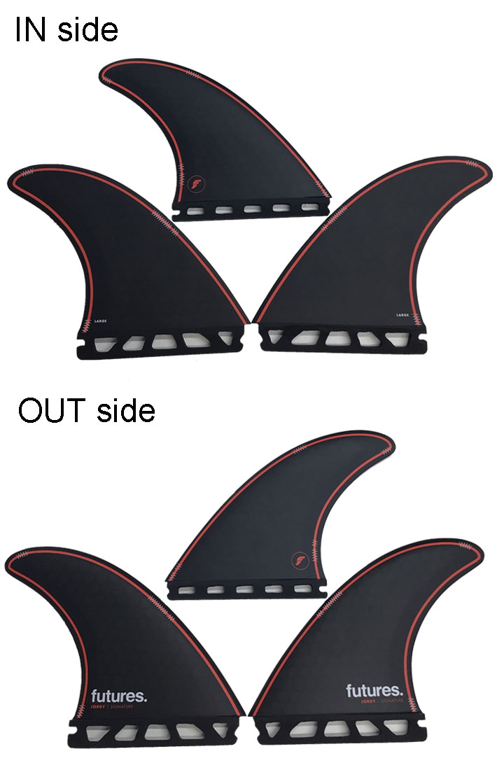 新品　futures Jordy Smith トライフィン 3枚セット保証書付き Futures Fins Jordy Smith Honeycomb Tri Fin Set – Cleanline Surf