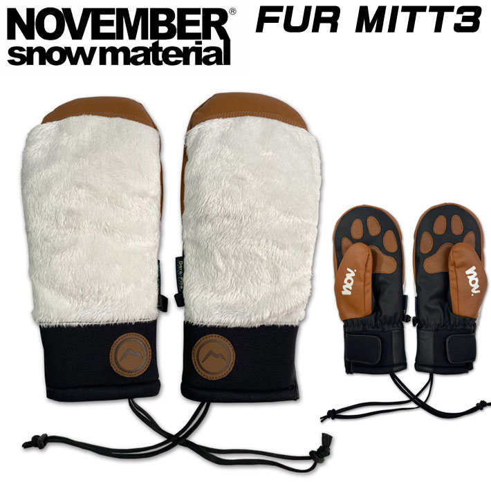 NOVEMBER（ノベンバー） 25-26 NOVEMBER グローブ スノーボード FUR