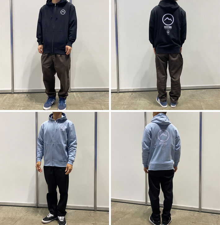 NOVEMBER（ノベンバー） ノーベンバー スノーボード パーカー ZIP