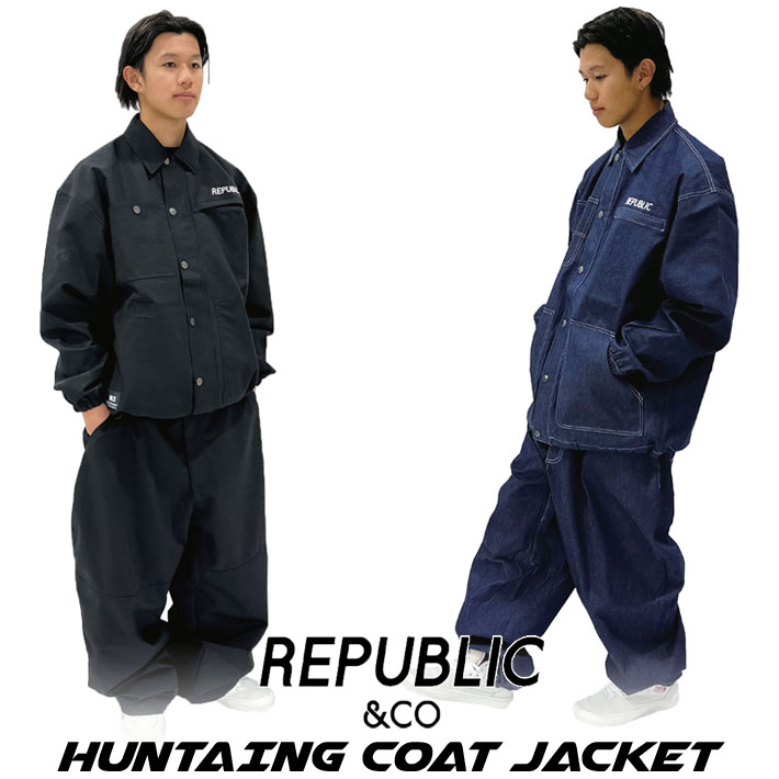 スノーボード REPUBLIC &CO HUNTAING COAT JACKET REPUBLIC リパブリック スノーボード ウェア HUNTAING COAT