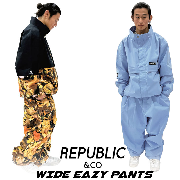 入荷済み] 24-25 REPUBLIC &CO リパブリック ウェア パンツ WIDE EAZY PANTS ワイドイージーパンツ メンズ  レディース スノーボードウェア スノーボード : sn-sw-rep-013 : follows - 通販 - Yahoo!ショッピング