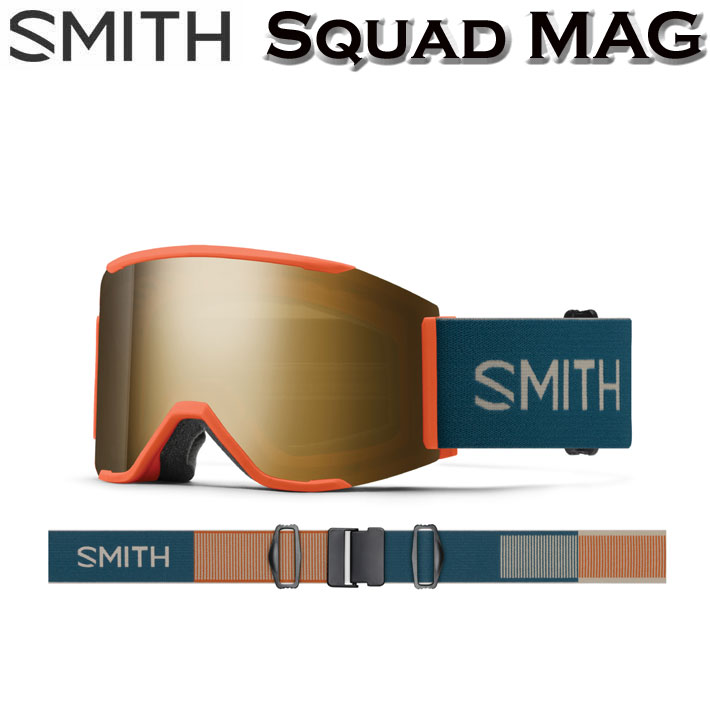 24-25 SMITH ゴーグル スミス Squad MAG スカッドマグ Rust アジアンフィット スノーボード 2024 2025 日本正規品  010275046 : sn-gg-smith-603 : follows - 通販 - Yahoo!ショッピング