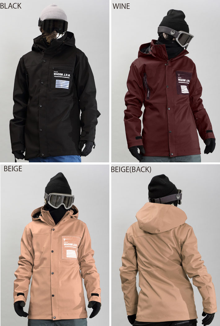 25-26 WACON ウェア ジャケット ワコン スノーボード メンズ ZERO
