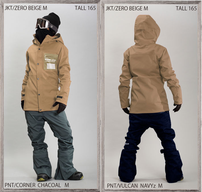 25-26 WACON ウェア ジャケット ワコン スノーボード メンズ ZERO